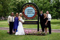 Family wedding photos Boston
